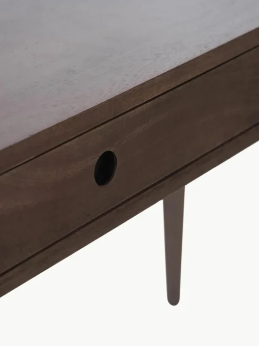Bureau Tova van massief hout met lades