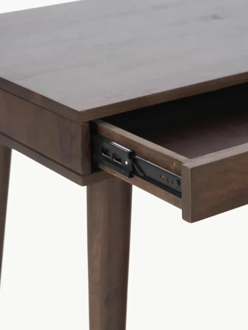 Bureau Tova van massief hout met lades
