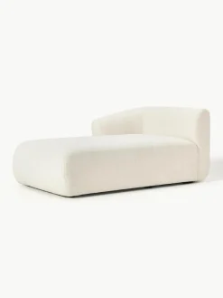 Chaise longue hoekmodule Sofia uit teddy