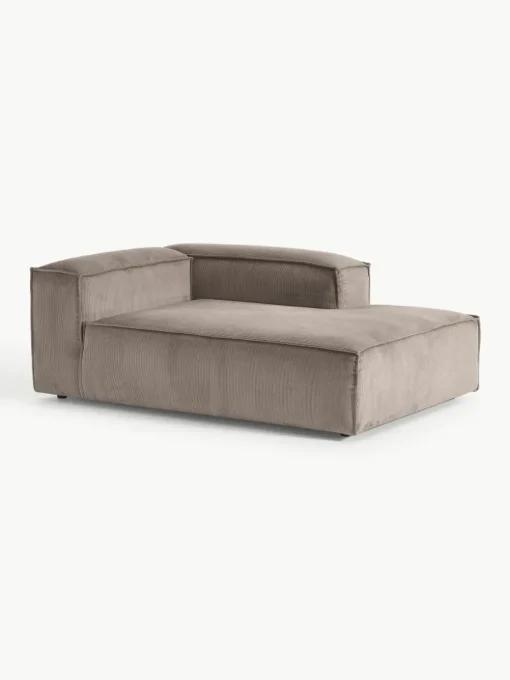 Chaise longue hoekmodule Lennon van corduroy