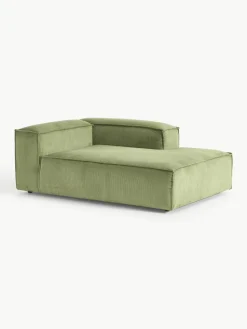 Chaise longue hoekmodule Lennon van corduroy