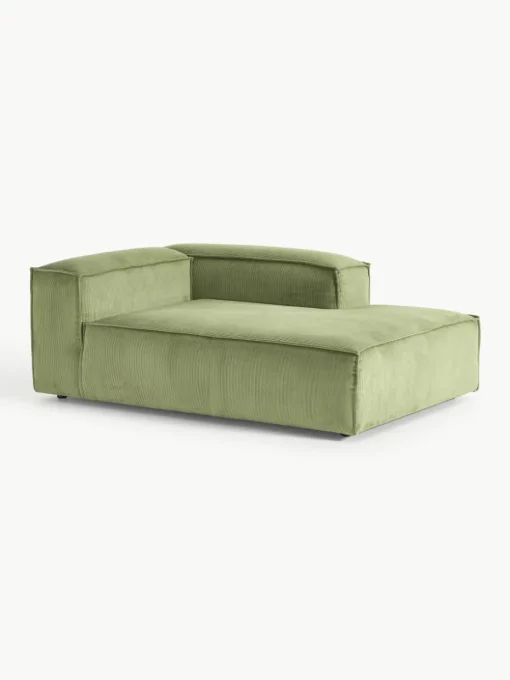 Chaise longue hoekmodule Lennon van corduroy