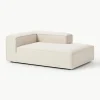 Chaise longue hoekmodule Lennon van linnenmix