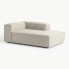 Chaise longue hoekmodule Lennon van linnenmix