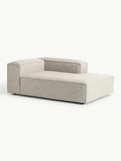Chaise longue hoekmodule Lennon van linnenmix
