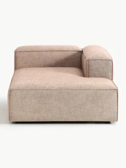 Chaise longue hoekmodule Lennon van linnenmix