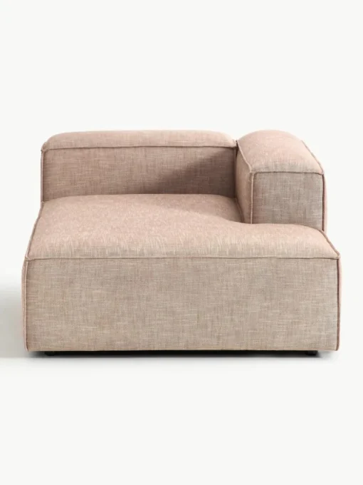 Chaise longue hoekmodule Lennon van linnenmix