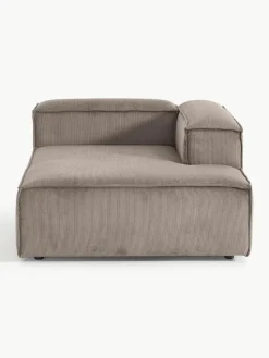 Chaise longue hoekmodule Lennon van corduroy
