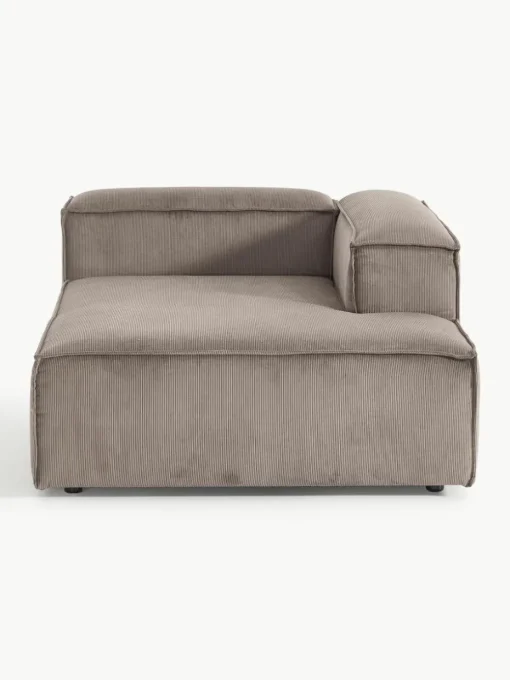 Chaise longue hoekmodule Lennon van corduroy