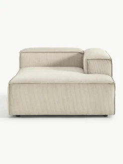 Chaise longue hoekmodule Lennon van corduroy