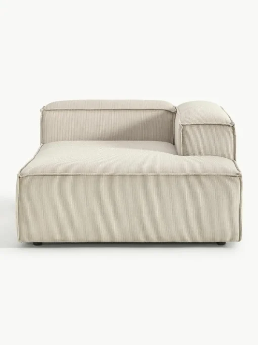 Chaise longue hoekmodule Lennon van corduroy