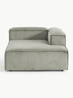 Chaise longue hoekmodule Lennon van corduroy