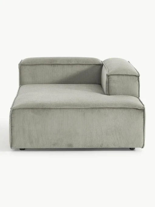 Chaise longue hoekmodule Lennon van corduroy