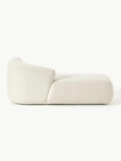 Chaise longue hoekmodule Sofia uit teddy