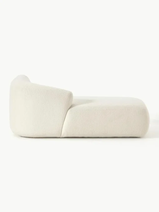 Chaise longue hoekmodule Sofia uit teddy