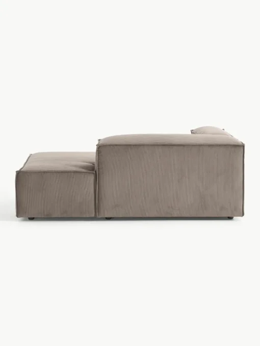 Chaise longue hoekmodule Lennon van corduroy