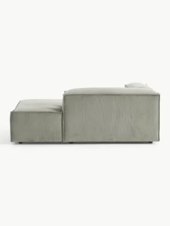 Chaise longue hoekmodule Lennon van corduroy