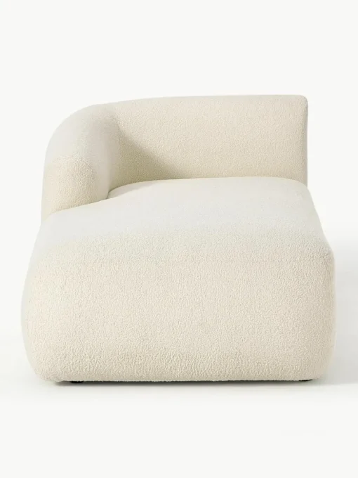 Chaise longue hoekmodule Sofia uit teddy