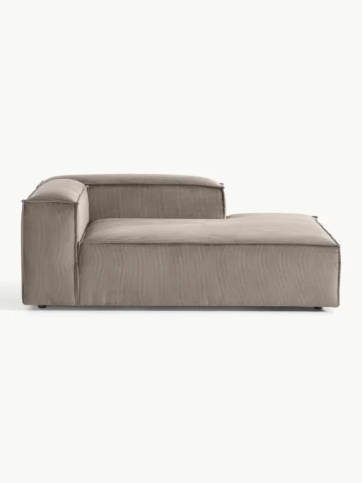 Chaise longue hoekmodule Lennon van corduroy