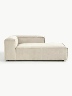 Chaise longue hoekmodule Lennon van corduroy