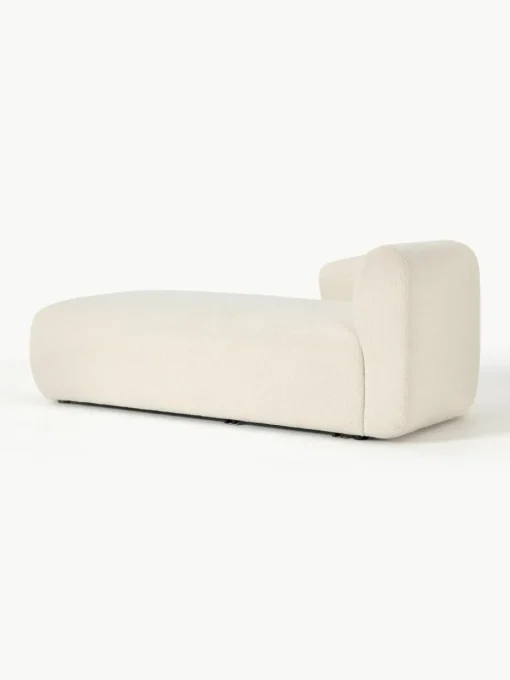 Chaise longue hoekmodule Sofia uit teddy