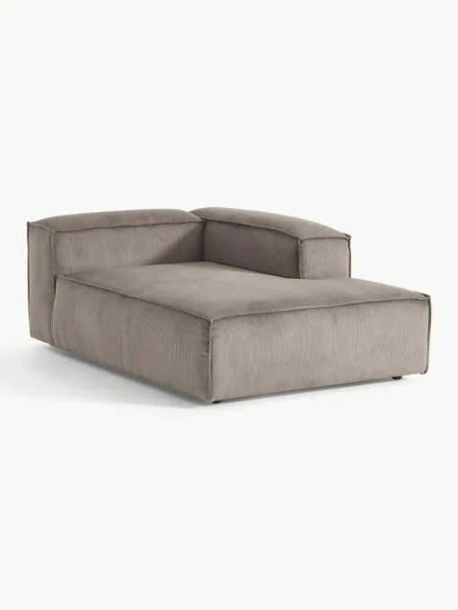 Chaise longue hoekmodule Lennon van corduroy