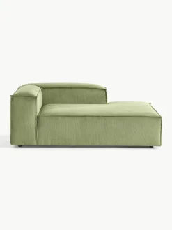 Chaise longue hoekmodule Lennon van corduroy