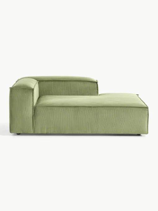 Chaise longue hoekmodule Lennon van corduroy