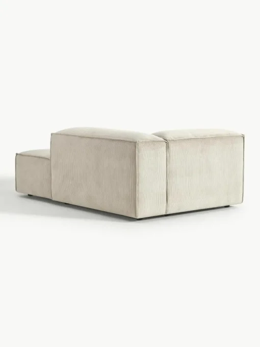 Chaise longue hoekmodule Lennon van corduroy