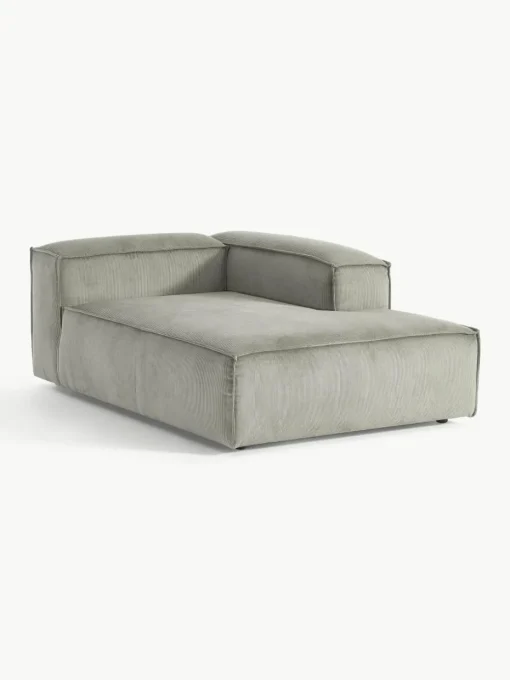 Chaise longue hoekmodule Lennon van corduroy