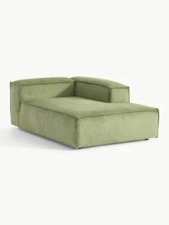 Chaise longue hoekmodule Lennon van corduroy