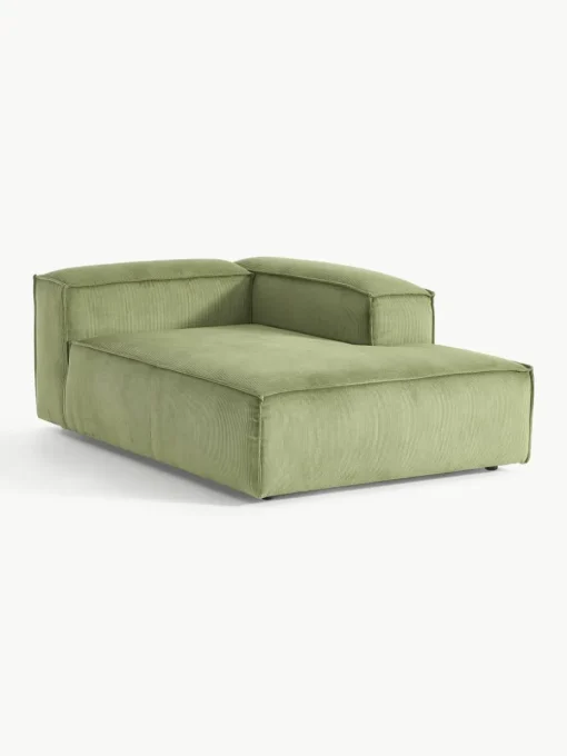 Chaise longue hoekmodule Lennon van corduroy