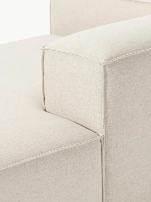Chaise longue hoekmodule Lennon van linnenmix