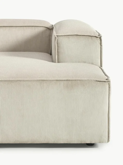 Chaise longue hoekmodule Lennon van corduroy