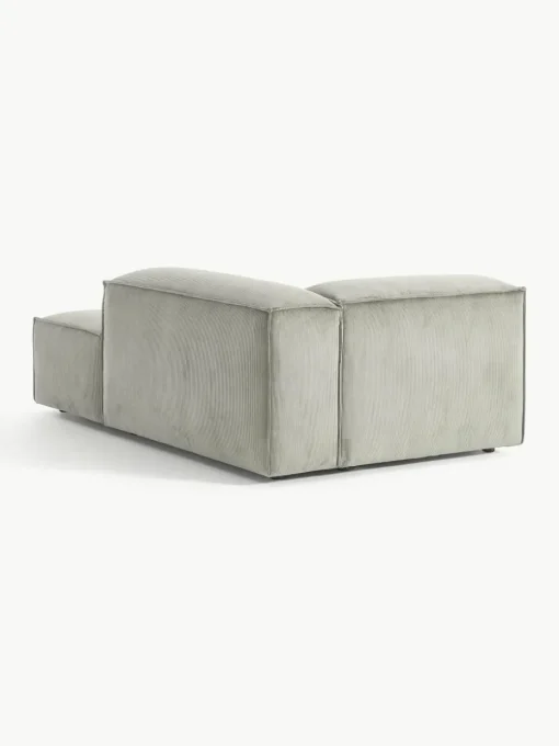 Chaise longue hoekmodule Lennon van corduroy