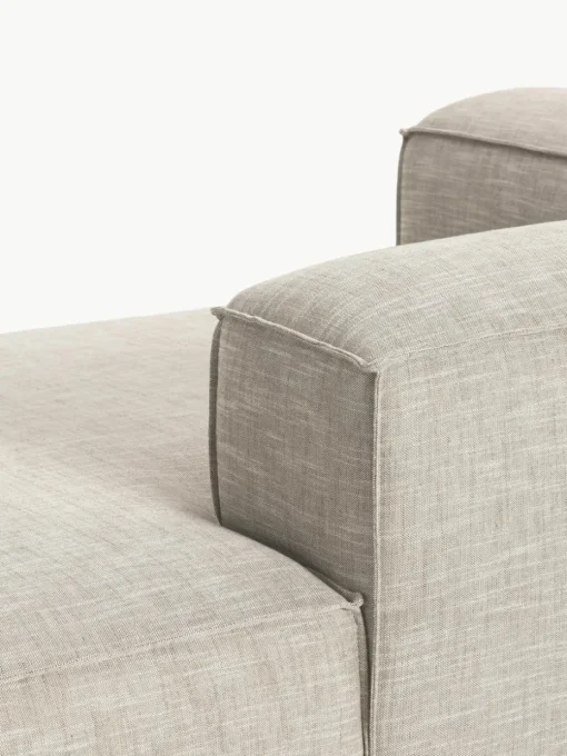Chaise longue hoekmodule Lennon van linnenmix