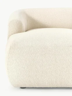 Chaise longue hoekmodule Sofia uit bouclé