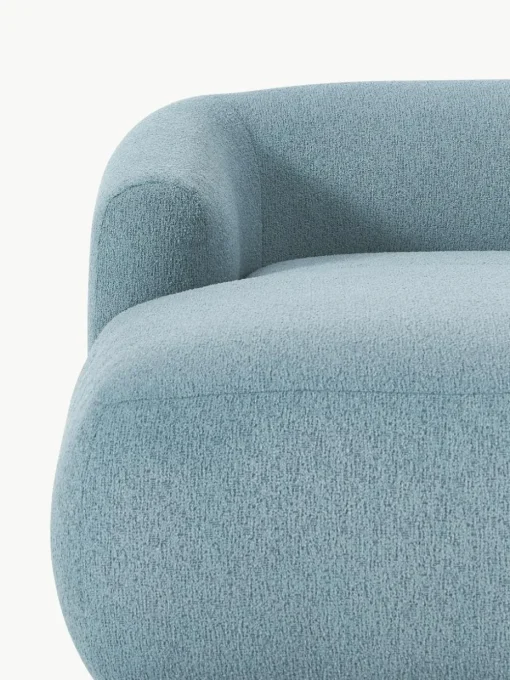 Chaise longue hoekmodule Sofia uit bouclé