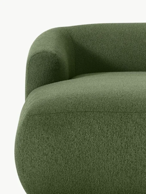 Chaise longue hoekmodule Sofia uit bouclé