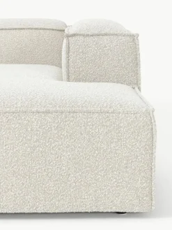 Chaise longue hoekmodule Lennon van bouclé