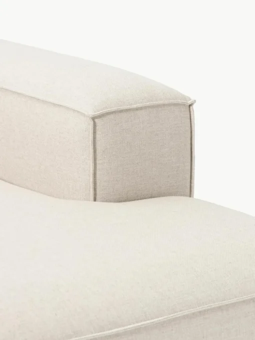 Chaise longue hoekmodule Lennon van linnenmix