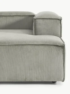 Chaise longue hoekmodule Lennon van corduroy