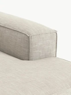 Chaise longue hoekmodule Lennon van linnenmix