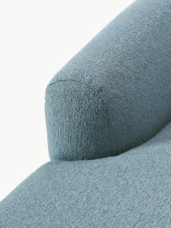 Chaise longue hoekmodule Sofia uit bouclé