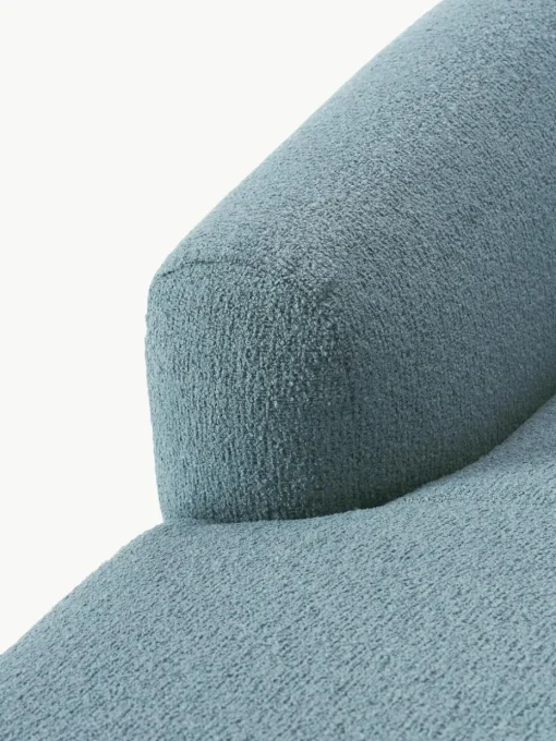 Chaise longue hoekmodule Sofia uit bouclé