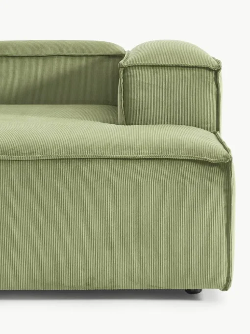 Chaise longue hoekmodule Lennon van corduroy