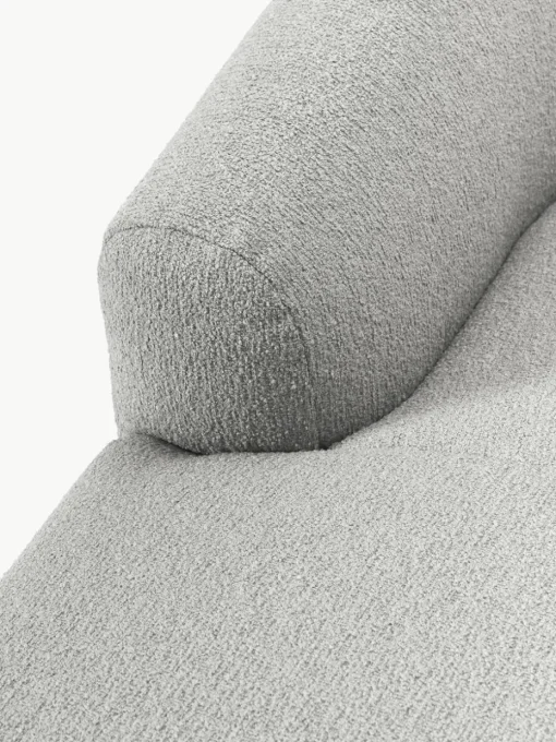 Chaise longue hoekmodule Sofia uit bouclé