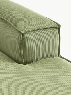 Chaise longue hoekmodule Lennon van corduroy