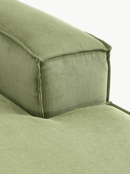 Chaise longue hoekmodule Lennon van corduroy