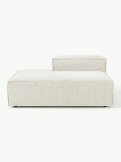 Chaise longue module Lennon van bouclé